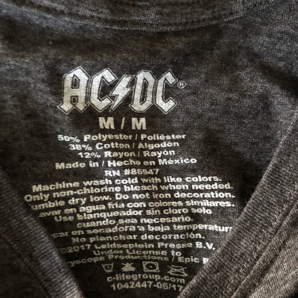 AC/DC | Shirts | Acdc Mens Tshirt New No Tags | Poshmark